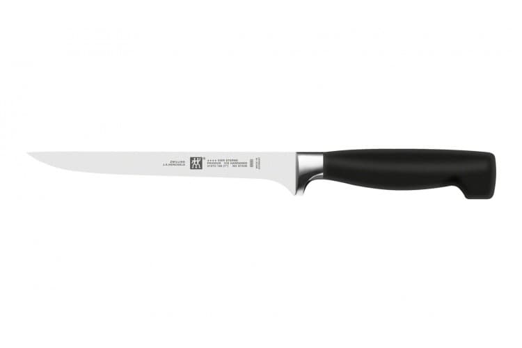 Couteau à filet zwilling four star lame forgée 18 cm