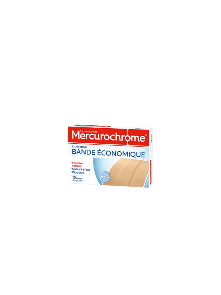 Mercurochrome Bande Économique 10 Unités